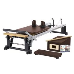 Merrithew Pilates At Home Pro Reformer Package -Sports and Fitness Shop merrithew at home pro reformer package chestnut brown