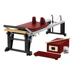 Merrithew Rehab V2 Max Reformer Package -Sports and Fitness Shop merrithew rehab v2 max reformer package dark cherry