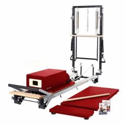 Merrithew SPX Max Plus Reformer Package -Sports and Fitness Shop merrithew spx max plus reformer package dark cherry