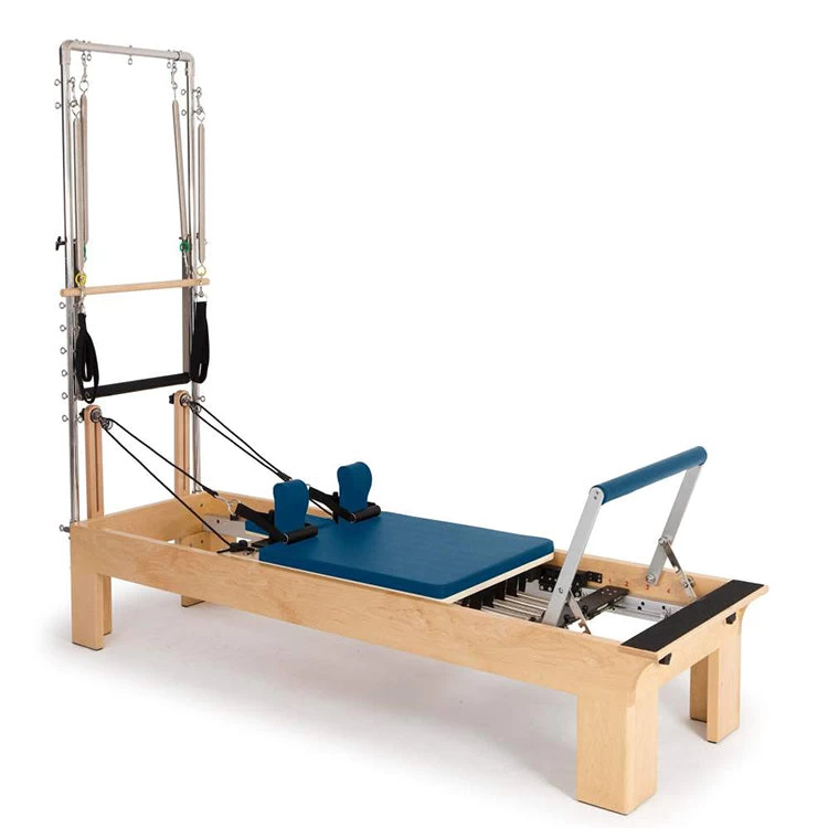 Elina Pilates Physio Wood Reformer With Tower 8 Elina Pilates Physio Wood Reformer With Tower - Image 6