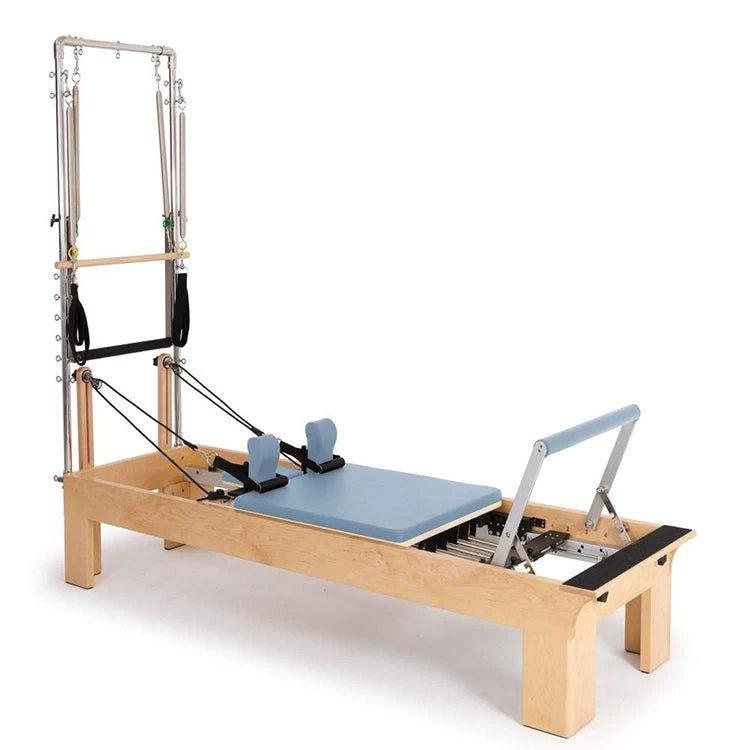 Elina Pilates Physio Wood Reformer With Tower 10 Elina Pilates Physio Wood Reformer With Tower - Image 8