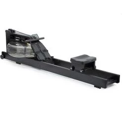 WaterRower All Black Rowing Machine With S4 Monitor -Sports and Fitness Shop water rower black angle 2