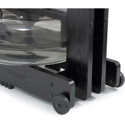 WaterRower All Black Rowing Machine With S4 Monitor -Sports and Fitness Shop water rower black wheels