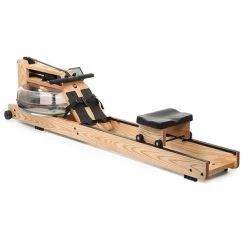 WaterRower Natural Rowing Machine With S4 Monitor -Sports and Fitness Shop water rower natural angle 2